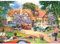 The House of Puzzles - Pub Lunch Jigsaw - Big 250 Piece Jigsaws For Adults & Kids, Extra Large Pieces, Artist Illustrated, Scenic Landscape, Deluxe Puzzle Gifts