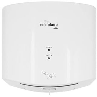 plikc Blade - Asciugamani Elettrico a Lama d'Aria Automatico con sensore - 1400W (Bianco)