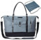 MAYMOONER 55L Weekend Overnight Bag Große Reisetasche Reisetasche für Herren Farbe Grau