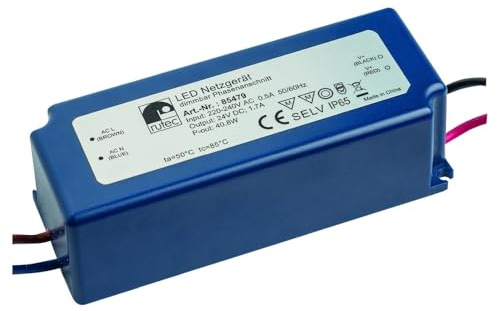 85479 LED Netzgerät 24V 40W IP65 Dimmb. RUTEC 85479