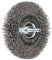 PFERD Rundbürste ungezopft RBU | Ø 100 mm Schaft-Ø 6 mm Stahldraht-Ø 0,30 mm | 43740167 – für Bohrmaschinen