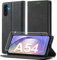 Ailicici für Samsung Galaxy A54 5G Hülle Leder, Mit Schutzfolie, Handyhülle für Samsung A54 5G Hülle Klappbar Leder Flip Wallet 360 Stoßfeste Cover Schutzhülle Holster Klapphülle A54 Samsung 5G Case