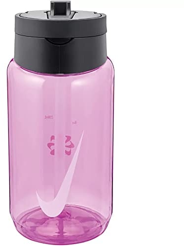 Nike Gourde unisexe TR Renew Recharge pour adulte, fire rose/noir/blanc, 473 ml