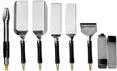 HALO Elite Grill-Set, das ultimative 8-teilige Grillset mit Fokus auf Leistung, Stärke und Vielseitigkeit