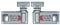 2 X Luggage Hasp with Digital Combination Lock 3-Digit Password Hasps Latch, Options Fixed Locks Replacement Accessories for Storage Bag Tool Box Suitcase (Silver)
