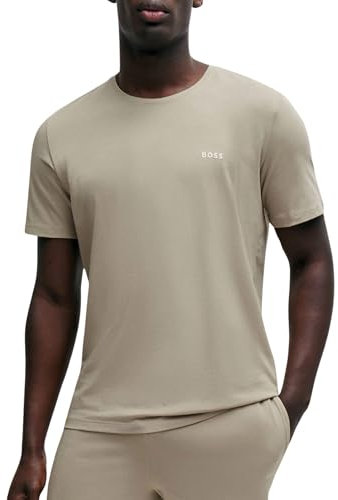 BOSS Mens Match T-Shirt Dark Beige XL