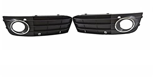 JUNOOS Nebelscheinwerfergitter Auto-Styling Frontstoßstange Nebelscheinwerfer Lampe Untere Kühlergrillabdeckung Für A-UDI A4 B8 Avant 2008 2009 2010 2011 2012 Nebelscheinwerfergitter