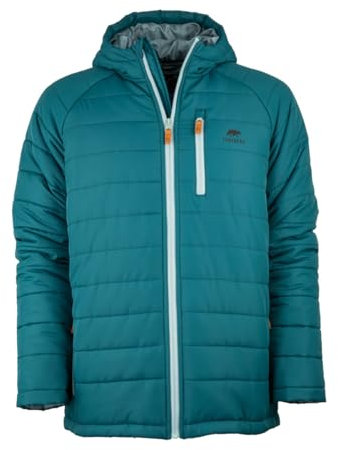 FORSBERG Skredder wattierte Jacke funktionelle Funktionsjacke, Farbe:emerald/mint, Größe:XL