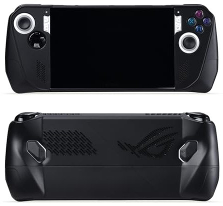 UYIYE Funda protectora para consola de juegos ROG Ally, funda protectora completa para ASUS ROG Ally Gaming funda de mano accesorios (negro)