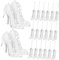 Cabilock 24st Weihnachtsschuhe-ornament Weihnachtsanhänger Buchanhänger Mini-schuhe Mit Hohen Absätzen Weihnachtsschmuck Zum Aufhängen Partyschmuck Christbaumkugel Geschenk Hochzeit Schaum