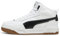 PUMA Herren Rbd Tech Mid Sneaker, White Black-Gum, 45 EU