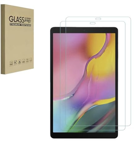 HYGMOCC Screen Protector for Samsung Galaxy Tab A 10.1 2019 (SM-T510/T515/T517) Tempered Glass Film Anti Scratch,Bubble Free,High Definition(2 Pack)