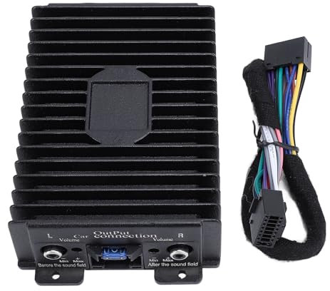 Amplificatore stereo per auto, stereo per auto, scatola amplificatore DSP per navigazione Kuuleyn, altoparlante host stereo per auto, amplificatore DSP, aggiornamento audio ad (UN)