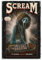 ZBSXLBNG Scream Movie Vintage Poster Dekorative Malerei Leinwand Wandkunst Wohnzimmer Poster Schlafzimmer Malerei 12x18inch(30x45cm)