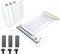 xbiez Kit de montage vertical pour carte graphique PCI-E 3.0/4.0 x16 avec câble d'extension GPU anti-interférences
