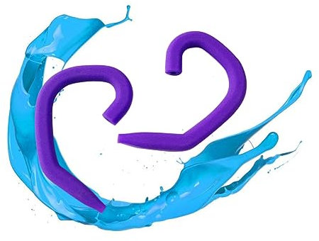 jojofuny Universal Earphone Clip Hook Silicone Earhook for Headset 1.5-2mm Diameter Prevents Drops for Sports