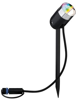 Paulmann 94798 Plug & Shine LED Gartenstrahler Pike IP65 RGBW+ 4,5W Anthrazit