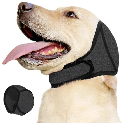 Shaersu Keine Klappenohr -Wraps für Hunde, Hundeohr Wrap - Lärmschutz Keine Klappenohrverpackung,Wasserdicht