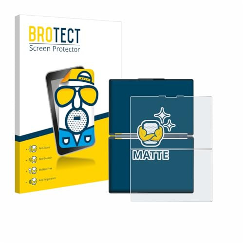 BROTECT Entspiegelungs-Schutzfolie für Lenovo Yoga Book 9i Gen 10 Matte Displayschutz-Folie, Anti-Reflex, Anti-Fingerprint