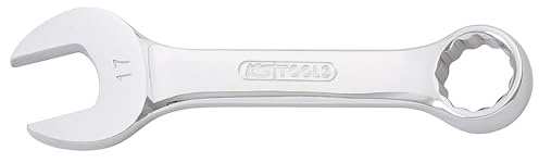 KS Tools 518.0014-E Chrome und Ringmaulschlüssel, Kurz, 14 mm