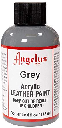 Angelus Acryl Lederfarbe Grau 118ml