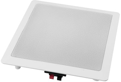 OMNITRONIC CSUB-8 Decken-Subwoofer | 8-Einbau-Lautsprecher, Doppelschwingspule, 60 W RMS, 2 x 8 Ohm, 220 x 220 mm