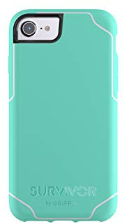 Griffin GB42770 Survivor Strong Case for iPhone 7 - Mint/Apple White