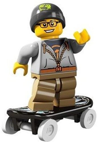 LEGO 8804 - Sammelfigur Skateboardfahrer aus Serie 4