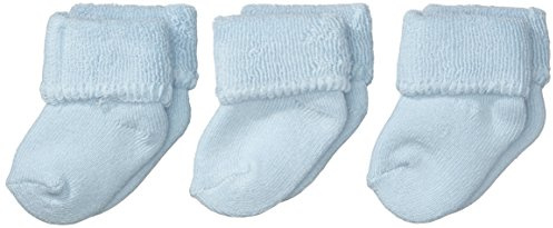 Sterntaler Baby - Jungen Erstlingssöckchen 3er-pack Socken, Hellblau (Bleu), 0 Monate EU
