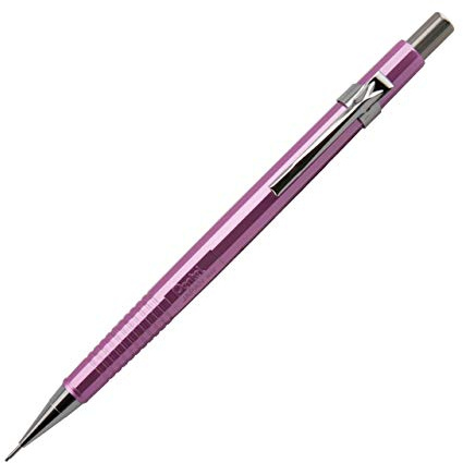 Pentel P207 Sharp Mech Pencil 0.7mm Met.Pink