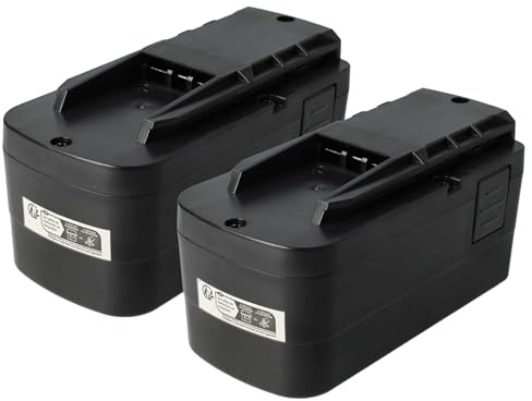 vhbw 2X Akku kompatibel mit Festo/Festool BPS12S | C12, C12LI, T12+3 Werkzeug (2000 mAh, NiMH, 12 V)