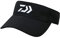 Daiwa DVEC-Visor-BLK D-Vec Logo schwarzes Visier Angelausrüstung, Mehrfarbig, Einheitsgröße
