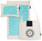 ProsourceFit Ki Acupressure Mat and Pillow Set with Linen for Back/Neck Pain Relief and Muscle Relaxation