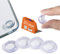 Anti-Rutsch-Pads für Glasplatte, transparent, 24 mm, nicht klebend, große Stoßfänger für Glasplatte, 20 Stück