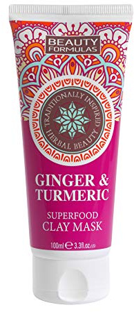 Beauty Formulas Ginger & Turmeric Superfood Clay Mask