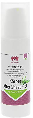Kosmetex After Shave Gel Waxing, Rasur, Epilation, Aloe Vera, 150ml