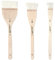 Artway Lot de 3 pinceaux Chinois en merlu 25 mm/45 mm/75 mm