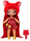 NA! NA! NA! SurpriseSweetest Gems Serie - Ruby Frost - Geburtsstein Granat - Weiche 19 cm große Modepuppe mit roten Haaren, Taftkleid, Mütze & Bürste - Zum Sammeln - Für Kinder ab 5 Jahren