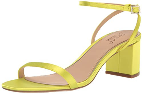 Jewel Badgley Mischka Danni II Sandalia de tac n bajo, Lima(Lime Satin), 42 EU
