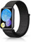 KeeFos Nylon Bracelet Compatible avec Huawei Watch Fit 2, Homme Femme de Remplacement en Réglable Bracelet pour Huawei Watch Fit 2 - Noir