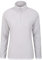 Mountain Warehouse Montana Fleecejacke für Damen aus Microfleece - Atmungsaktiver Fleece-Pullover für Damen, schnelltrocknend, warme Fleecejacke, Half-Zip - Outdoor Grau Damengröße EU 34