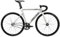 FabricBike AERO - Fixed Gear Fahrrad, Single Speed Fixie Starre Nabe, Aluminium Rahmen und Carbon-Gabel, Räder 28, 5 Farben, 3 Größen, 7.95 kg (Größe M) (Space Grey & Black, L-58cm)