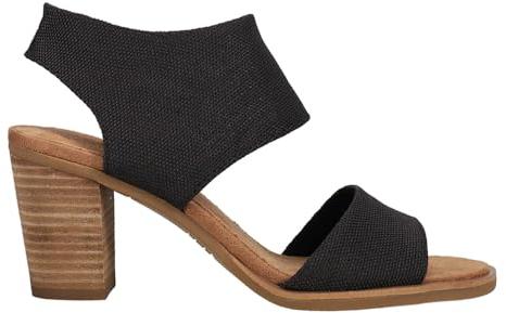 TOMS Damen Sandale mit modernem Design | Komfortable Textil-Sandale mit umweltfreundlicher Eco X40 Sohle
