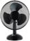 ACCURATE 12Inch Table Fan Desk Fan with 3 Speed| Oscillating| Low Noise| Strong Resistant Base Desktop/Bedside Fan, Ideal for Home and Office,(BLACK)