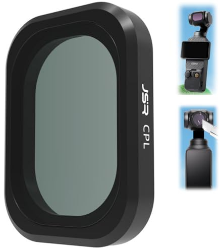 Honbobo Osmo Pocket 3 Filter UV CPL ND Objektivfilter Filter Set Objektivschutz kompatibel mit DJI Osmo Pocket 3 (CPL)