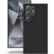 YATWIN Cover per Samsung Galaxy S24 Ultra, Custodia in Silicone Morbido con Tagli di Precisione per Fotocamera, Design Ultra Sottile, Protezione 360° con Bordi Rialzati, Nero‌