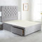 ComfoRest - Stylish 4FT6 Double Divan Bed with 2 Footend Drawers | Practical Frame for Organised Living | Durable Base for Any Room (Cream Naples)