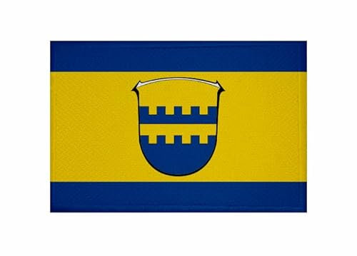 U24 Aufnäher Marburg OT Wehrda Fahne Flagge Aufbügler Patch 9 x 6 cm
