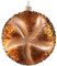 Mohnbrötchen, Weihnachtsbaumschmuck aus mundgeblasenem Glas, 9 cm Höhe