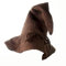 Leonardo Carbone® Unisex Mittelalter Zaubererhut Merlin - Zauberer Kostüm, Mittelalter Kleidung Kopfbedeckung, Halloween Kostüm Damen, Zauberer Hut Herren, LARP, Karneval, Cosplay - 100% Wolle Braun